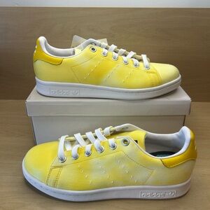Adidas Pharrell Williams Hu Holi Stan Smith AC7043 Men Size 5 Women’s 6.5 Yellow